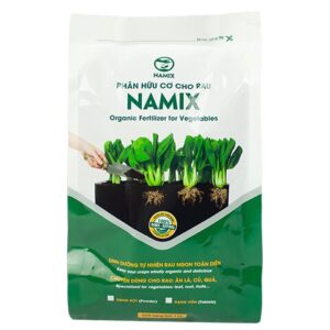 Phân hữu cơ trồng rau Namix dạng viên – Dinh dưỡng sạch cho vườn rau xanh tốt