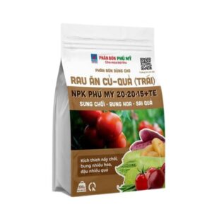 Phân NPK Phú Mỹ 20-20-15+TE Rau ăn củ quả